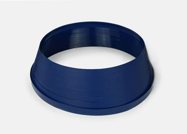 Forma material azul 100% de la letra de canal del casquillo del ajuste del plástico del color del ABS material de la Virgen J