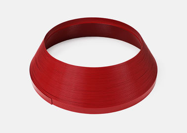 El casquillo J del ajuste del canal del color rojo LED forma buena flexibilidad con el casquillo plástico del ajuste de la certificación del SGS