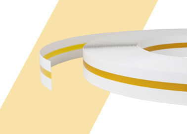 letras de canal iluminadas impermeables amarillas del paso del lado 3D de las tiras medias de la luz