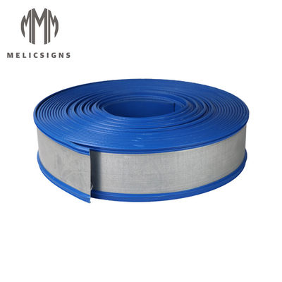 Las letras de canal de goma de 33,3 metros de la base del color del ajuste del color azul de acero del casquillo arreglan el casquillo de la bobina