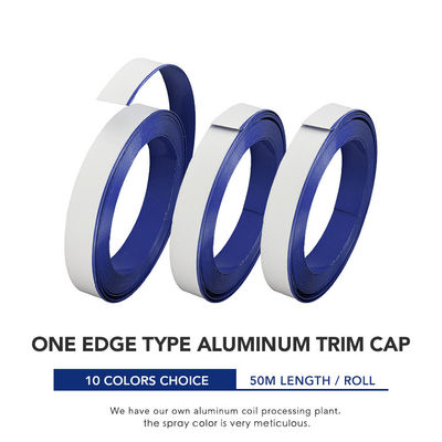 Rollo de la tira del CE el 100M Aluminium Trim Cap para la muestra de las compras del LED