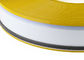 Grado de aluminio A del casquillo del ajuste de la pintura amarilla del color con un lado lateral de la vuelta del borde