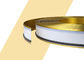 La protuberancia de aluminio durable de Channelume forma la pintura cepillada 0,5 milímetros del color oro
