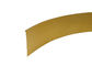 la tienda 3D firma color oro cepillado llevó el casquillo de aluminio del ajuste de la letra de canal