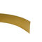 la bobina de la letra de canal 3d cepilla el casquillo de aluminio de acrílico del ajuste del color oro 0.6M M