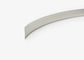 J de plata forma la oficina plástica Logo Making Aluminum Channel Letter de la carga libre del casquillo 2,0 cm de la tira de ajuste