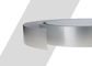 Letra de canal al aire libre del casquillo de aluminio color plata del ajuste para la muestra de publicidad
